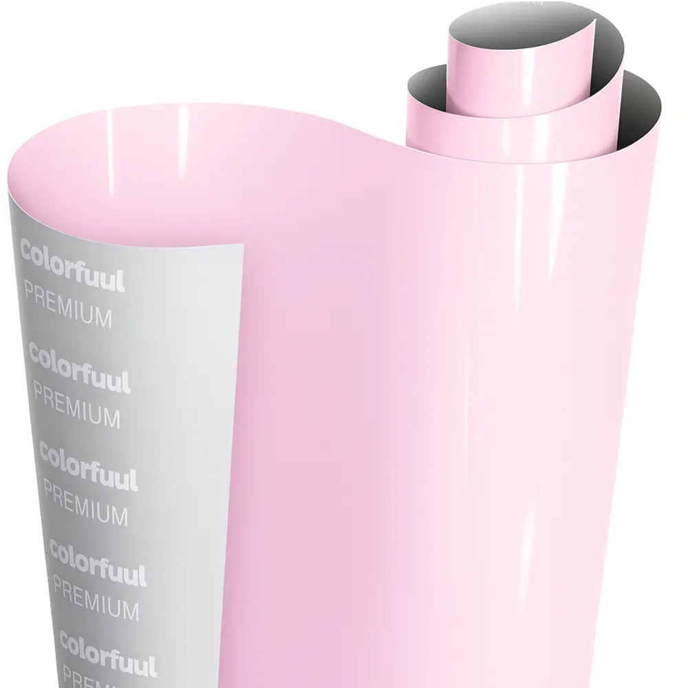 Gloss Pink Car Wrap Vinyl Roll