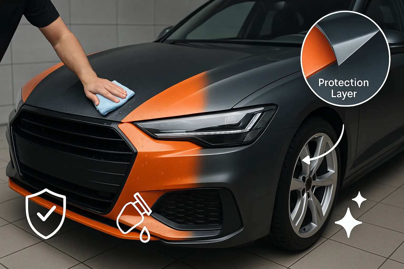 ڕێگری کردن لە پەڵە لەسەر TPU PPF