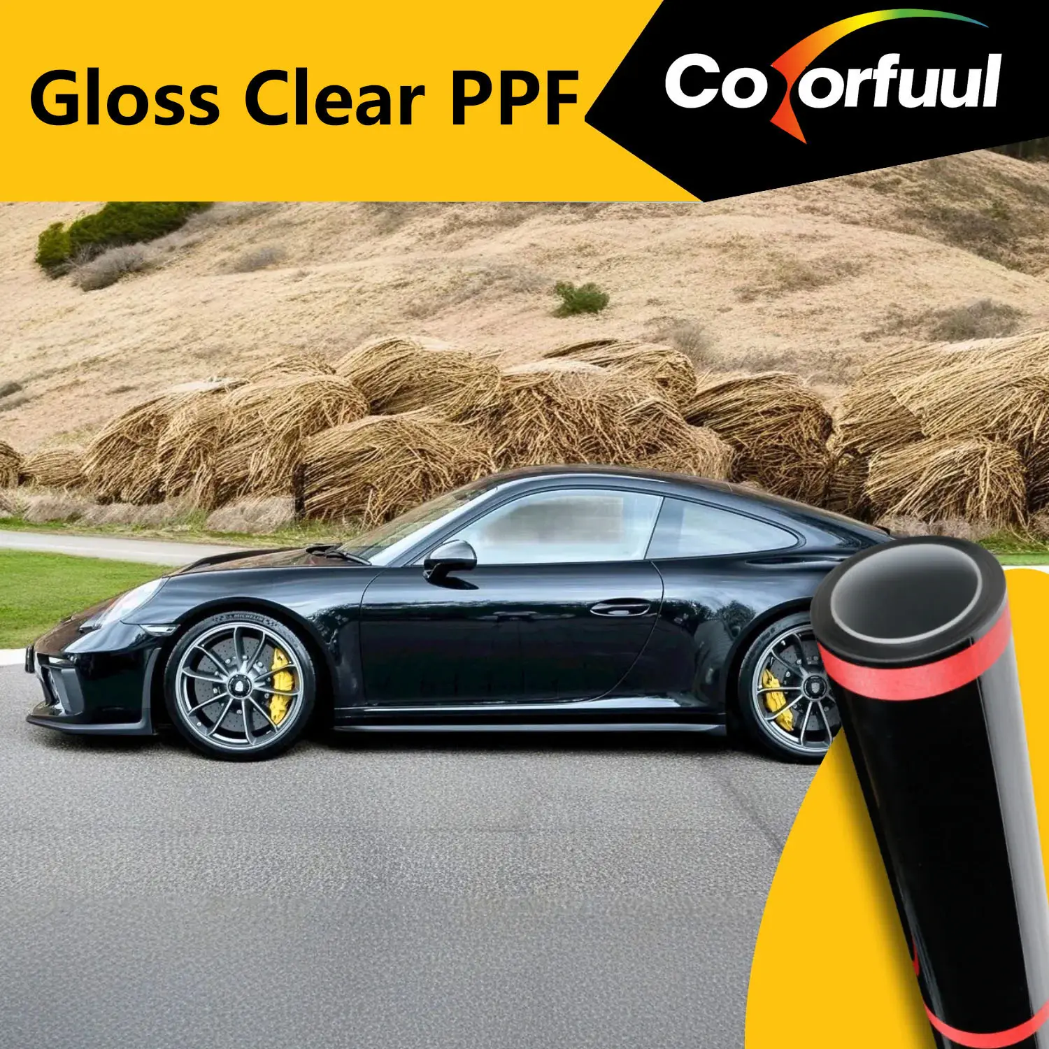 7-5mil Gloss Black PPF