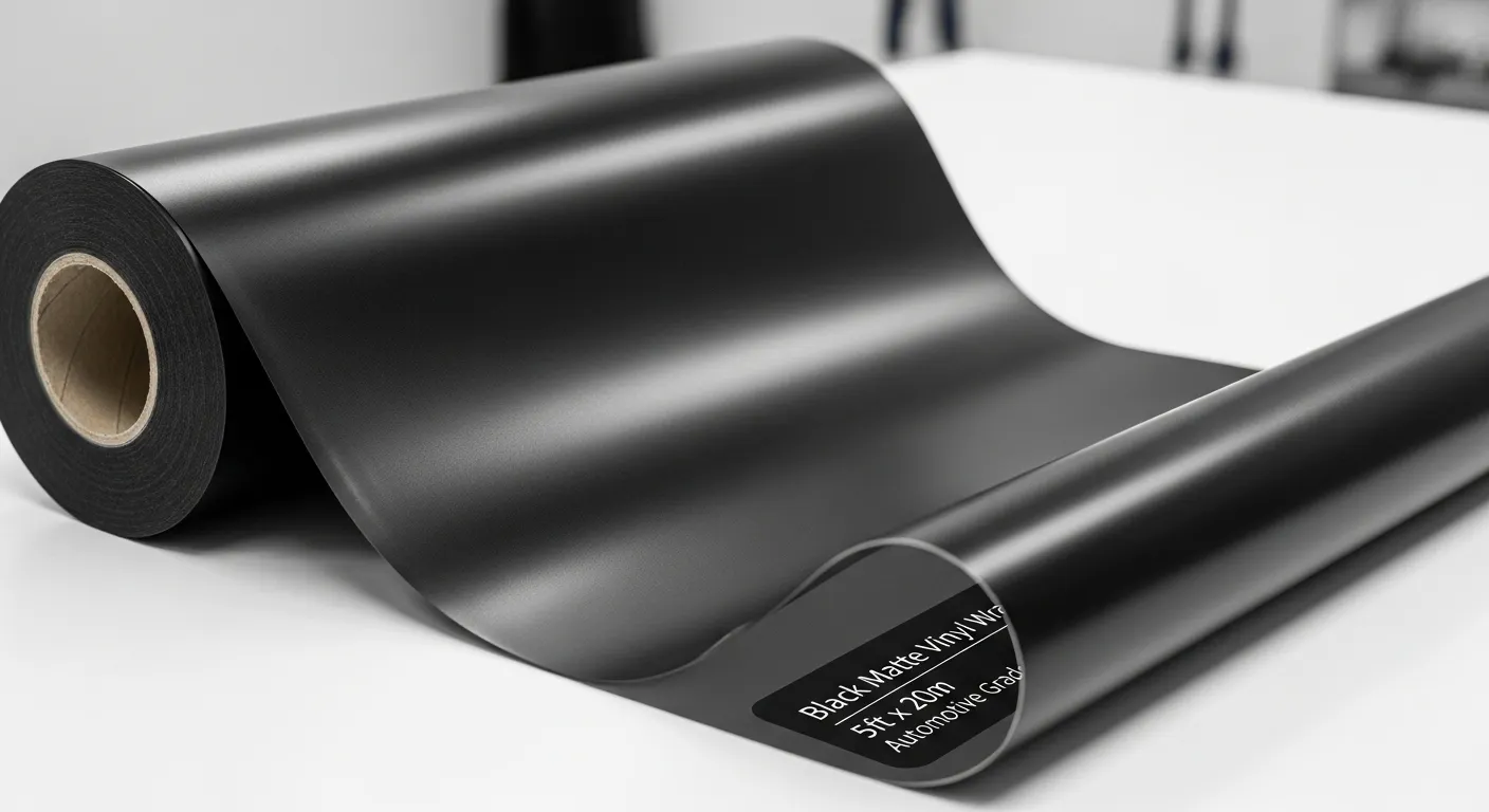 پێچانەوەی ڤینیلی مات ڕەش چییە